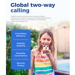 Traceur GPS pour enfants avec carte d'identité - Suivi en temps réel, appel SOS, interphone mondial et sans limite de distance - Product Image 4