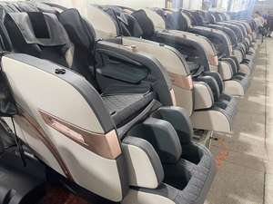 8D Luxus Ganzkörper-Massagesessel mit Hüftvibration, Zero-Gravity-Liegefunktion, Shiatsu, Musikfunktion, modernem Lederdesign, Nacken- und Fuß<span class=keywords><strong>massage</strong></span> - Product Image 5