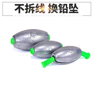 ตะกั่วตกปลาแบบปลดเร็วสไตล์ญี่ปุ่น สำหรับตกปลาทะเล ตกปลาบนแพ ทนทาน ใช้งานได้ดี น้ำหนัก 8 กรัม 15 กรัม - Product Image 4