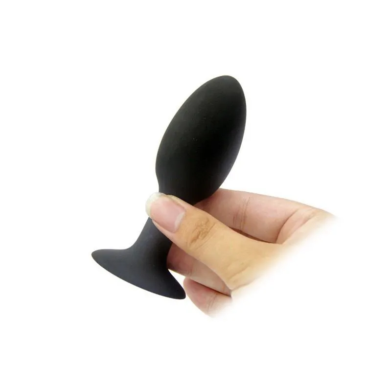 Metalen Bal Binnen 3 Size Anale Speelgoed Prostaat Massager Siliconen Plug