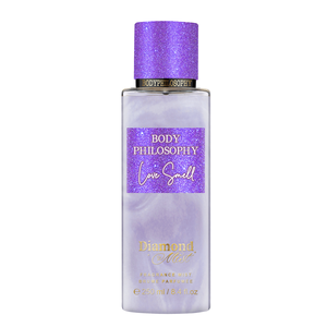 BodyPhilosophy Diamond Mist 250ml Spray corporal con purpurina de lujo para mujer Perfume con fragancia Floral de vainilla - Product Image 2