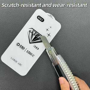 Protection d'écran en verre trempé antistatique 3D grand arc ESD avec filet anti-poussière <span class=keywords><strong>150CC</strong></span> pour iPhone 18 Pro <span class=keywords><strong>Max</strong></span> 17 16 - Product Image 5