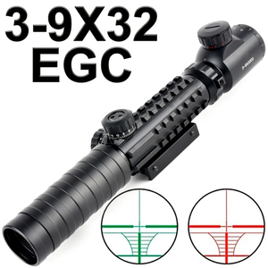 Mira Telescópica Luger Tactical 3-9X32EG 2025 con Retícula Iluminada Roja y Verde, Telémetro y 4 Retículas Reflex Rojas y Verdes - Product Image 2