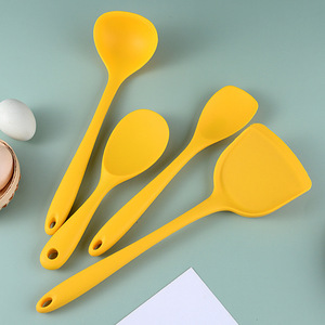 Ensemble d'ustensiles de cuisine en silicone, 8 pièces, résistants à la chaleur, antiadhésifs, spatule, louche, cuillère ajourée, pour usage domestique - Product Image 3