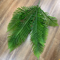 Panneau vertical réaliste de fougères artificielles (Bracken, Boston, Fishtail, Frond Cascading) pour thème Forêt Tropicale/Jungle, idéal pour Café (Helecho)