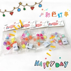 LED Fairy <b>Lights</b> 10 Beads Copper Wire Battery Operated Ambient Decorative <b>String</b> <b>Lights</b> For Party Home Decoration - Product Image 2