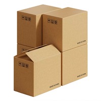Boîte Cadeau d'Expédition Personnalisée en Carton Ondulé Robuste pour Emballage