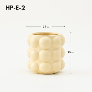 Pot <span class=keywords><strong>de</strong></span> fleur en céramique créatif moderne avec conception <span class=keywords><strong>de</strong></span> bulle <span class=keywords><strong>de</strong></span> perle arrangement <span class=keywords><strong>de</strong></span> pot <span class=keywords><strong>de</strong></span> maison simple pour le tube <span class=keywords><strong>de</strong></span> stockage <span class=keywords><strong>de</strong></span> <span class=keywords><strong>jardin</strong></span> - Product Image 5