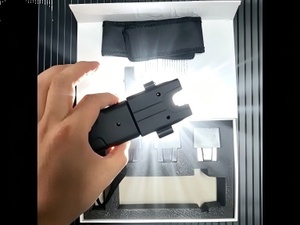 Outdoor <b>Keychain</b> Lighting Handheld Black Tactical Flashlight Fast <b>Safety</b> 928 or 5M 3replaceOem Stock Ship Quick Charger stock - Product Image 4