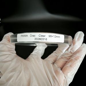 Bloques Dentales de PMMA Transparente Yueci, Disco Redondo de 98 mm <span class=keywords><strong>para</strong></span> Fresado de Prótesis Dentales en Laboratorio CAD/CAM con 99.9% de Pureza - Product Image 5