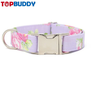 Kerah Kain Desain Kustom Anjing dengan Logo untuk Anjing Kecil Sedang dan Besar - Product Image 3