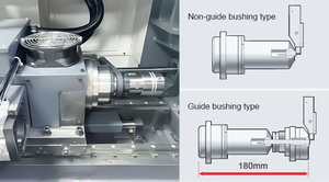 Đa trục chính xác Swiss <span class=keywords><strong>Lathe</strong></span> SL-26 chủ đề cắt và khai thác nhàm chán và reaming và tùy chỉnh gia công - Product Image 3