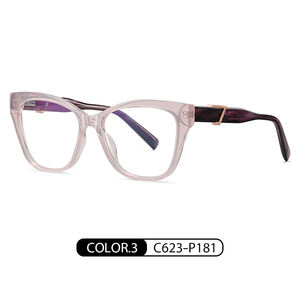 إطار عين القط من الأسيتات عالي الجودة مضاد للضوء الأزرق نظارات حجب النظارات البصرية إطارات النظارات - Product Image 6