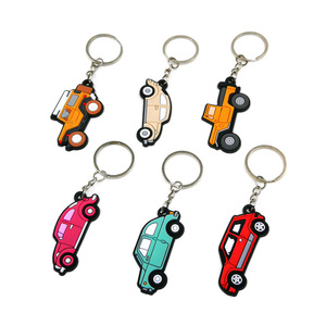 Chất lượng cao tùy chỉnh thư mềm cao su Keyring làm cho cao su <span class=keywords><strong>Keychain</strong></span> với chuỗi - Product Image 4