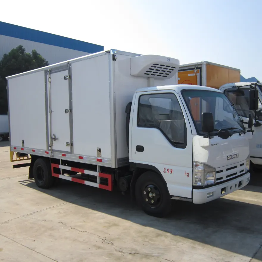 ISUZU 4x2 caminhão frigorífico caminhão de transporte de 5 toneladas vacina medicamento para venda