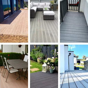 Planche composite en bois-plastique WPC pour terrasse extérieure, escalier, parc, piscine - Product Image 6