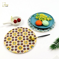 Benutzer definierte Hot Sell OEM Küche Kocht isch Hot Pot Mat Keramik Magnetische Untersetzer Matten & Pads Runde Ganzjährig Glänzende/matte Unterstützung