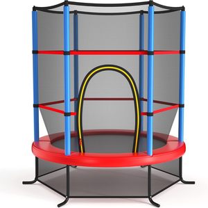1.5m <span class=keywords><strong>Mini</strong></span> Trampoline cho gia đình 55-inch hình chữ L chân Polypropylene và bọt cho trong nhà ngoài trời nhảy trẻ em giải trí - Product Image 1