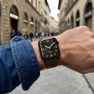 <span class=keywords><strong>Cinturino</strong></span> Artigianale in Vera <span class=keywords><strong>Pelle</strong></span> Premium per <span class=keywords><strong>Apple</strong></span> <span class=keywords><strong>Watch</strong></span> <span class=keywords><strong>Ultra</strong></span> 3/2/1, <span class=keywords><strong>Cinturino</strong></span> in <span class=keywords><strong>Pelle</strong></span> Bovina Crazy Horse, <span class=keywords><strong>Cinturino</strong></span> Vintage in <span class=keywords><strong>Pelle</strong></span> - Product Image 6