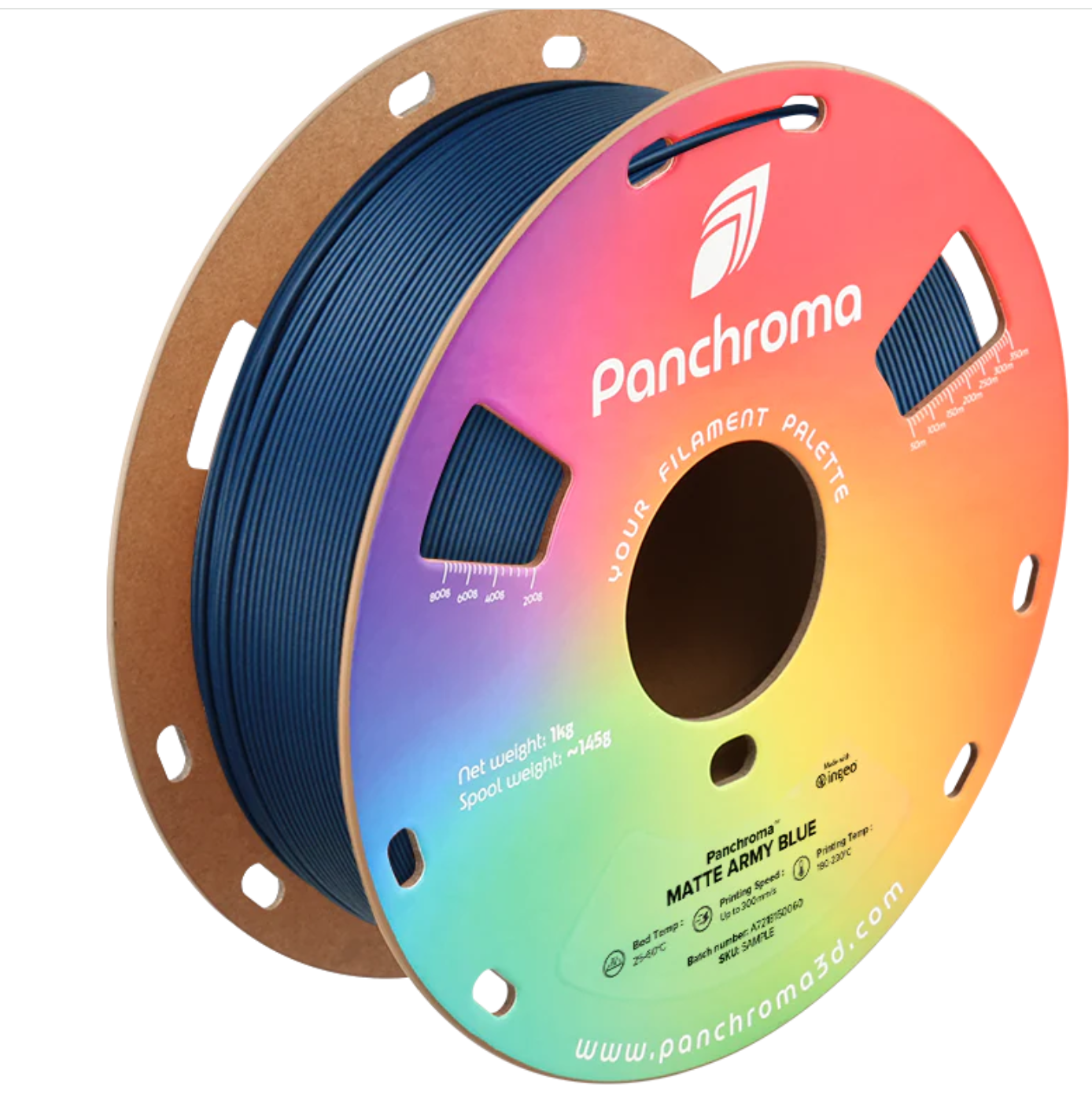 สีน้ำเงินทหารด้าน