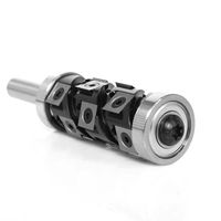 Lame de coupe multi-lames en acier rapide et carbure de tungstène AlTiN, robuste, pour bois, avec inserts remplaçables, design ODM pour coupe à ras.