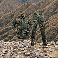 Uniforme tactique Rip-Stop du Burkina Faso, formel/décontracté, camouflage jungle, vêtements de chasse, polyester respirant, extérieur