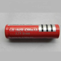 Batterie ultrafire 18650 4200mAh 3.7V Li-ion batterie Rechargeable haute capacité lampe de poche LED appareil photo numérique