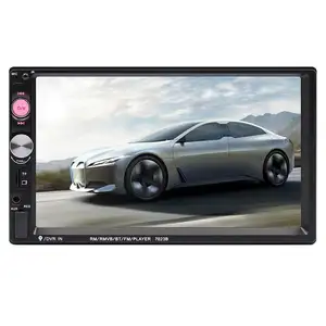 Stereo Mobil 7 Inci 2 Din Ganda MP5, Stereo Mobil Kendali Jarak Jauh dengan USB FM BT