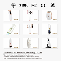 Appareil d'épilation IPL à domicile 3 en 1, refroidissement par glace, sans douleur, pour tout le corps, 999 999 flashs, appareil d'épilation IPL portable