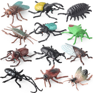 Jouets d'insectes de simulation yxs, figurines solides pour Halloween, <span class=keywords><strong>rhinocéros</strong></span>, <span class=keywords><strong>scarabée</strong></span>, grillon, longhorn, mouche, souris, etc. - Product Image 5