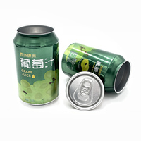Canette cylindrique en aluminium recyclable écologique personnalisée de 180ml 200ml 250ml 330ml 355ml 473ml 500ml impression de bière boisson cola