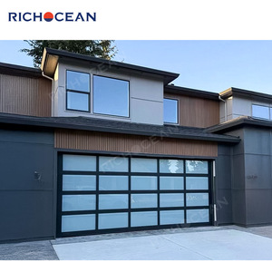 Portes de <span class=keywords><strong>garage</strong></span> en aluminium et verre RICHOCEAN, isolation extérieure, portes sectionnelles, portes de <span class=keywords><strong>garage</strong></span> électriques - Product Image 5