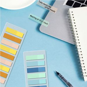 Gradient Color Self-Adhesive PET <b>Sticky</b> <b>Notes</b> Magnetic Back-to-School Essentials for School Office Memos Tags Paper Offset Paper - Product Image 5