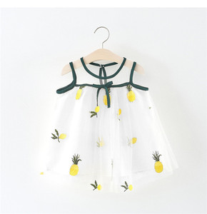 Wholesale Children Baby Cartoon Clothes Muslim Kaftan Hand Embroidery Designs for Baby Dress Made in Korea - Product Image 1