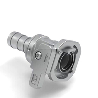 Kres FF9 Dual Interlock Vanne en acier inoxydable à dégagement rapide pour les connexions des centres de données de refroidissement par liquide Nouveau 1 an similaire FD83