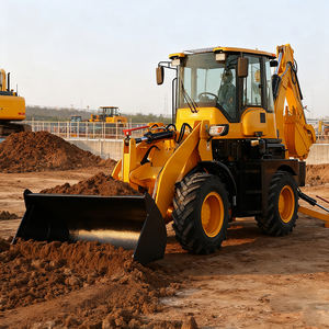 Dış etkilerden hasara karşı dayanıklı Metal yakıt deposu ile dayanıklı kazıcı yükleyici - Product Image 1