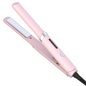 SMET Tendance Portable Fer Mini Lisseur avec Affichage LED Trois Réglages De Chaleur En Céramique Planchas De Cabello Fer Plat - Product Image 1