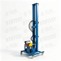 Sistema de Sondaje Dinámico Hidráulico DPL/DPM/DPH/DPSH/SPT ISO 22476-14, Martillo de 6.5hp con Masa y Altura de Caída Ajustables ISO 22476-14
