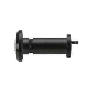 Visière de porte Cat's Eye, noir mat, universelle, pour la sécurité des portes d'entrée - Product Image 1