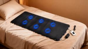 Luxuryade B190 PEMF FlR Photon Red Light Heating Pad Crystal Amethyst Heating Mat Therapy Infrared Mattress - Product Image 4