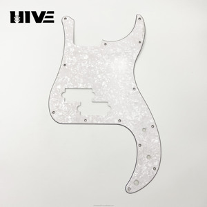 Protector de bajo eléctrico HIVE Precision PB, protector de repuesto para bajo <span class=keywords><strong>Fender</strong></span> de tres capas de PVC estilo perla - Product Image 5