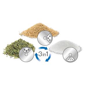 Metaltex Gewürzstreuer Glas/Edelstahl 5x8,2cm 100ml - Product Image 2