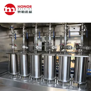 High Quality 3-in-1 Oil Or Sauce Filling Machine And Olive Sunflower Edible Oil Bottling Packing Line