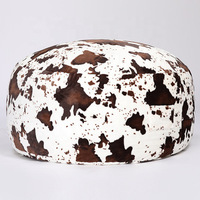 Sac de fèves géant en mousse à mémoire de forme de 6/7/8Ft bouffée de lit grand sac de fèves confortable compresse sous vide sac de fèves géant