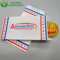 Sacs en papier kraft biodégradable personnalisés en gros pour livraison, impression offset pour frites, sushis, snacks, tailles sur mesure