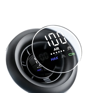 Mini ventilateur personnel portatif ultra-léger à vent puissant, réglage progressif à 100 vitesses - Product Image 1