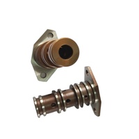 Manchon de valve en acier inoxydable, aluminium, laiton, cuivre, bronze usiné sur mesure par CNC, vente en gros directe usine