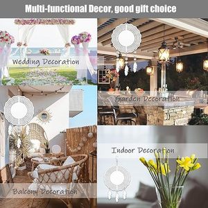 Phổ Biến Gió Spinners Thăng Hoa Trống 8 Inch 10 Inch Gió Spinner Với Lông Cho Sân Và Vườn Trang Trí Lông - Product Image 6