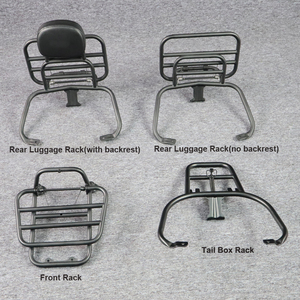 Portapacchi Posteriore per Bauletto per Moto e Scooter Staffa di Supporto per <span class=keywords><strong>Vespa</strong></span> GTS <span class=keywords><strong>300</strong></span> GTS250 GTV125 <span class=keywords><strong>GTV</strong></span> - Product Image 5