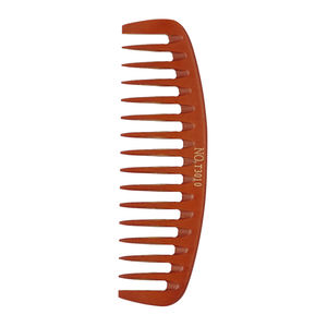 Pettine Antipidocchi Laser MJ Wood Yellow Palm a Denti Larghi, Districante e Antistatico per Barbiere - Product Image 3